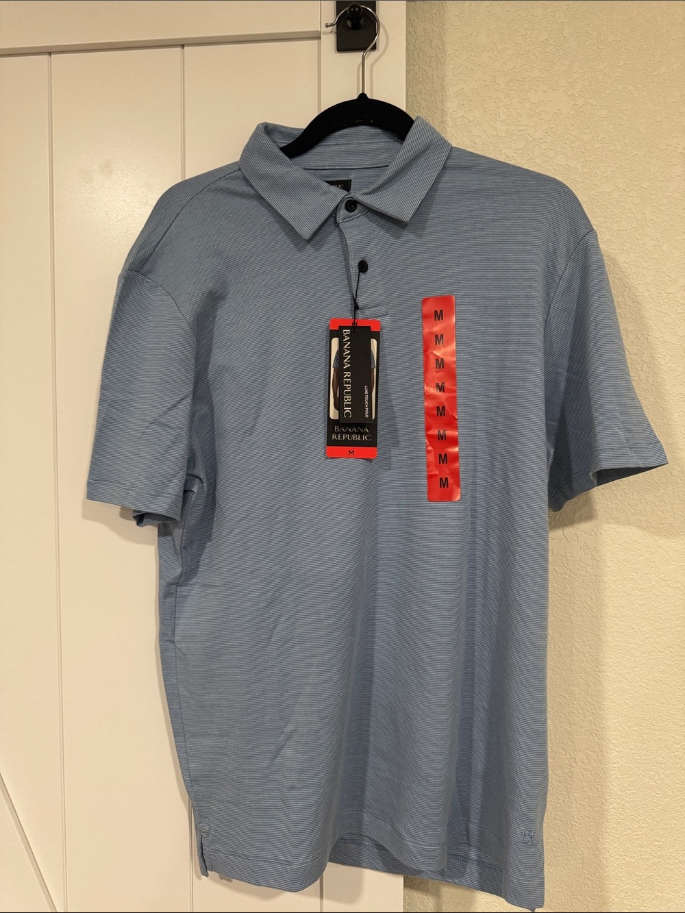 Banana Republic Men’s Sky Blue Polo Shirt